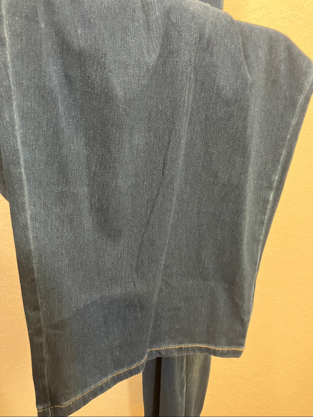 Halara Flex v-neck washed Blue Denim sleeveless overalls - Picture 11 of 11